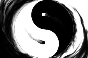 yin-yang masculino y femenino